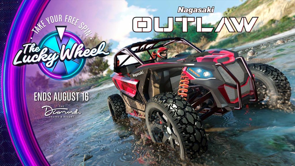 Le Nagasaki Outlaw est le véhicule à gagner sur le podium du Diamond Casino cette semaine dans GTA Online