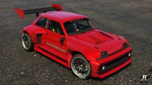 Motif "La Coureuse, gris" sur le véhicule "Penaud La coureuse" dans GTA Online