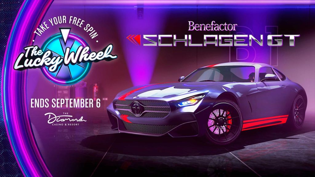La Benefactor Schlagen GT est la voiture sur le podium du Diamond Casino cette semaine dans GTA Online