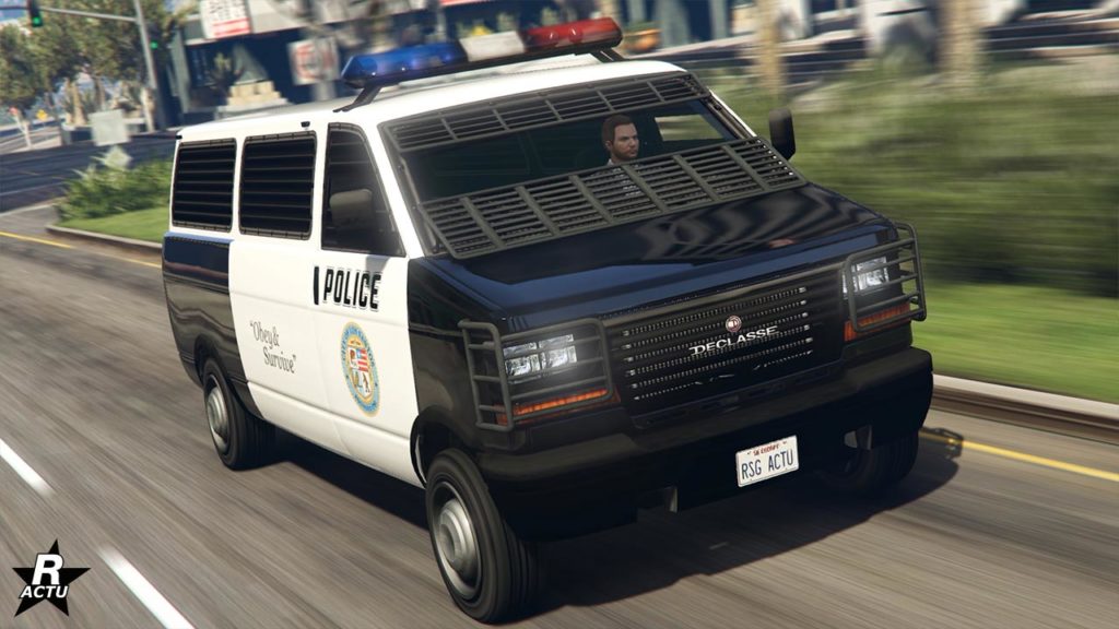 Police Transporter (Declasse Burrito)
