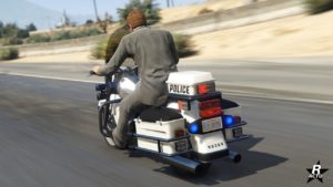 Western Moto de police