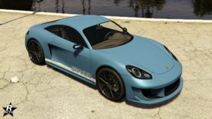 Le motif "Growler blanc" appliqué sur le véhicule Pfister Growler dans GTA Online