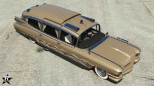 Le motif "Flammes à bords blancs" appliqué sur l'Albany Brigham