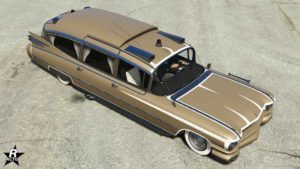 L'Albany Brigham véhicule disposant sur ça carrosserie le motif "Lignes blanches acérées"