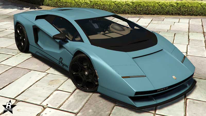 Le motif "Pegassi noir" appliqué sur les deux côtés de la Pegassi Torero XO