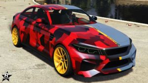 Le motif "Camouflage scindé" sur l'Ubermacht Cypher