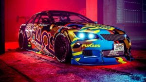 La voiture Ubermacht Sentinel XS avec des personnalisations Hao's Special Works