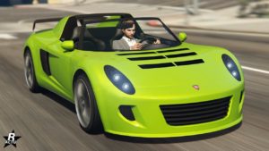 L'avant de la Coil Voltic qui est de couleur vert lime