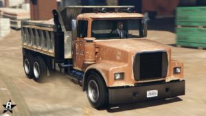 La face avant du Brute Tipper dans sa version 6 roues