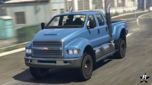 L'avant du Pick Up Vapid Guardian