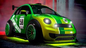 La face avant du véhicule compact Grotti Brioso R/A