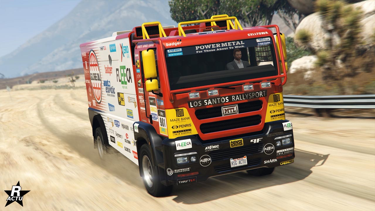 La face avant du véhicule de service MTL Dune