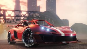 Vue en biais de l'Ocelot Locust