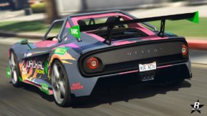 Vue arrière de l'Ocelot Locust