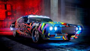 L'avant de la grosse cylindrée Imponte Arbiter GT dans GTA Online