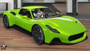 La Lampadati Corsita ne disposant d'aucun motif