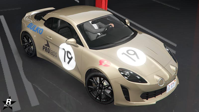 Le motif de course "Pilote Bulko" sur la voiture Toundra Panthere dans GTA Online