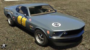 Le motif de course "Ovale old school"
