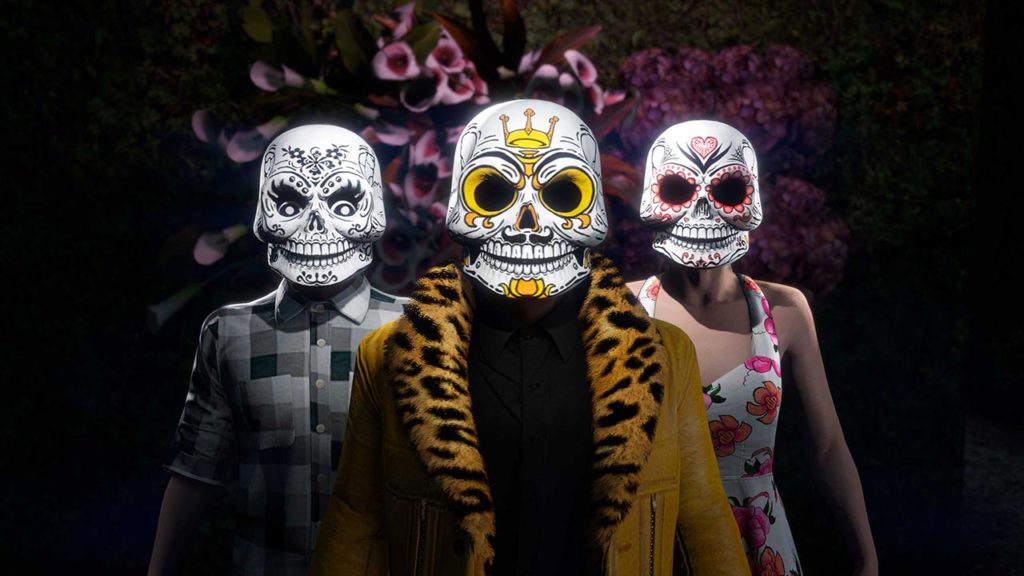 Les trois masques du jour des morts à débloquer cette semaine dans GTA Online