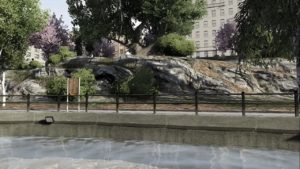 La ville de Liberty City avec le moteur graphique de GTA 5