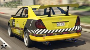 Vue arrière de la Karin Asterope GZ