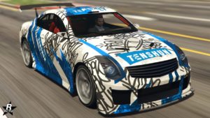 Vue de l'avant de la voiture Fathom FR36