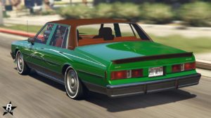 Vue arrière de la Declasse Impaler LX