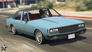 Vue de devant de la Declasse Impaler LX