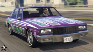 Vue de devant de la Declasse Impaler LX