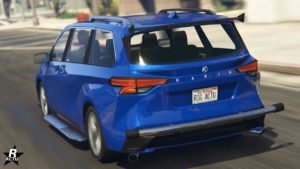 Vue arrière de la Karin Vivanite