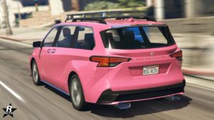 Vue arrière de la Karin Vivanite