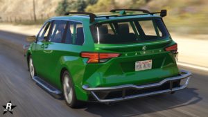 Vue arrière de la Karin Vivanite