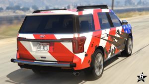 Vue arrière de la Vapid Aleutian