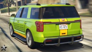 Vue arrière de la Vapid Aleutian