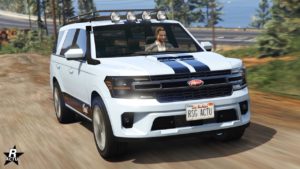 Vue de face de la Vapid Aleutian