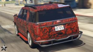 Vue arrière de la Vapid Aleutian