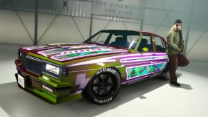 Le motif exclusif Green Anime Geometry