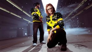 Le pull de noël Rockstar Festive