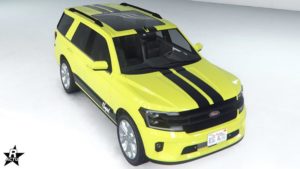 Le motif "Bandes noires Vapid" sur la Vapid Aleutian