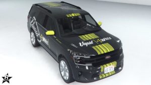 Le motif "Whiz I Vapid" présent sur la Vapid Aleutian