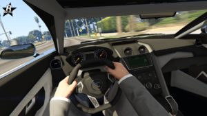 Vue de l'intérieur de l'habitacle de la Truffade Thrax