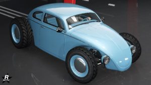 La BF Weevil Custom ne disposant d'aucun motif dans GTA Online