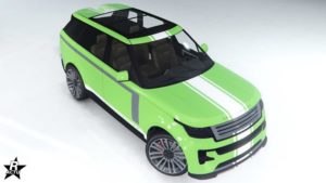 Le motif "Bandes blanches" sur la Gallivanter Baller ST-D