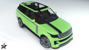 Le Gallivanter Baller ST-D avec le motif "Bandes noires alternatif"