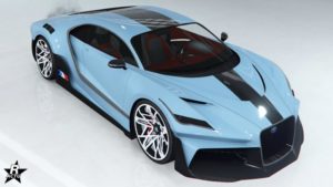 La Truffade Thrax avec le motif de véhicule "Bande et aération noires"