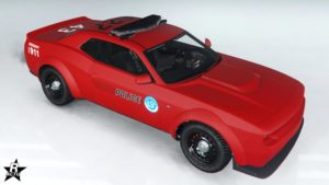 Le motif de véhicule "LSPD (Autorités portuaires)" sur la Bravado Gauntlet Interceptor