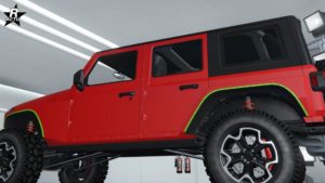 L'élément de personnalisation "Ailes lourdes peintes" sur le Canis Terminus