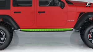 L'élément de personnalisation "Marchepieds" sur le Canis Terminus