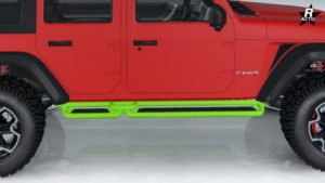 L'élément de personnalisation "Marchepieds lourds" sur le Canis Terminus