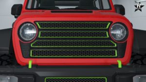 L'élément de personnalisation "Calandre de série" sur le Canis Terminus